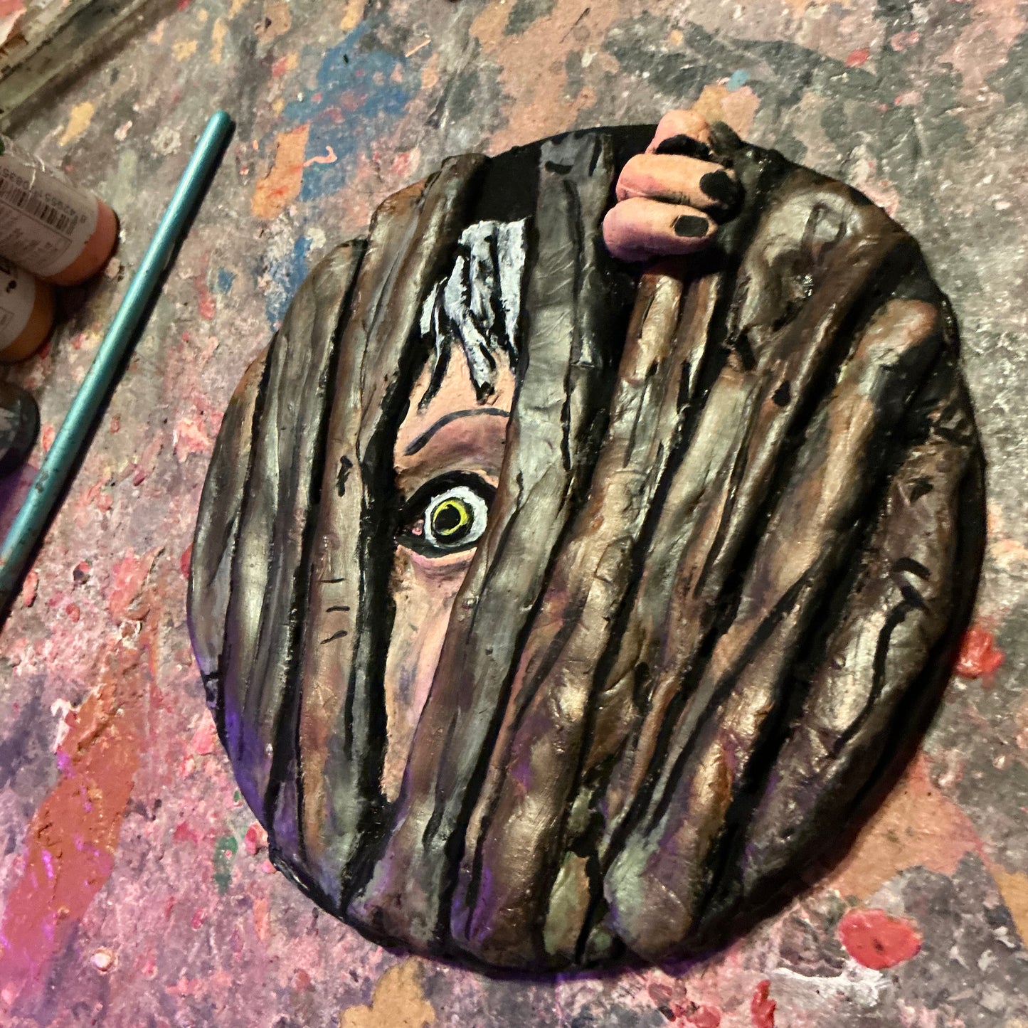 Black Parade Peeper - Small Wall Art