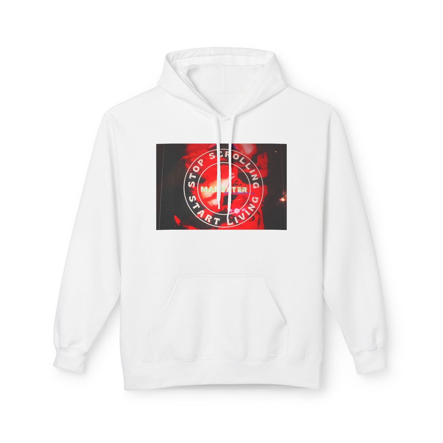 Maneater - Unisex Midweight Softstyle Fleece Hoodie