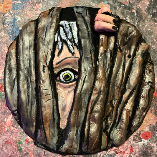 Black Parade Peeper - Small Wall Art