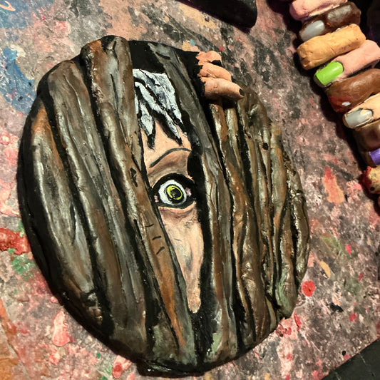 Black Parade Peeper - Small Wall Art